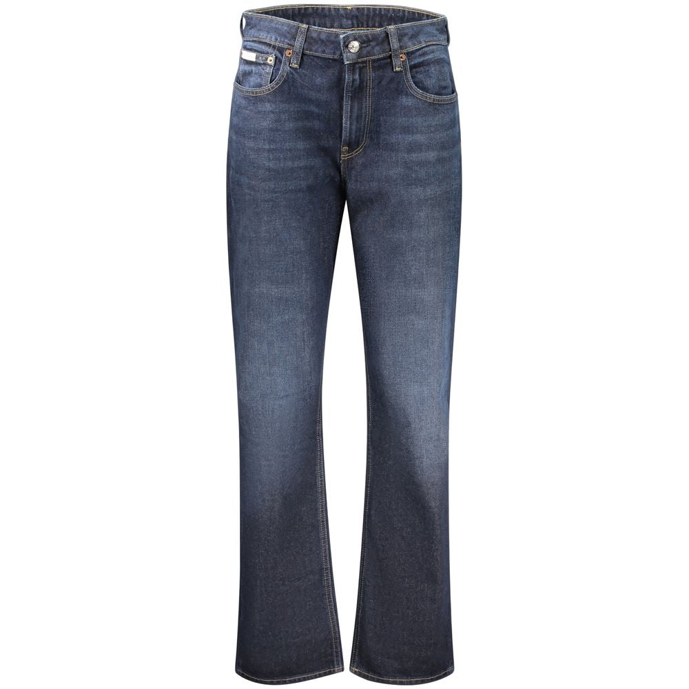 Calvin Klein Blue Cotton Jeans