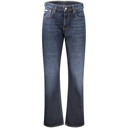 Calvin Klein Blue Cotton Jeans