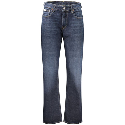Calvin Klein Blue Cotton Jeans