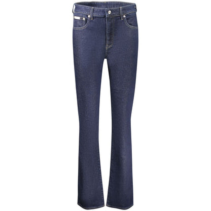 Calvin Klein Blue Cotton Jeans - Versatile Denim Style