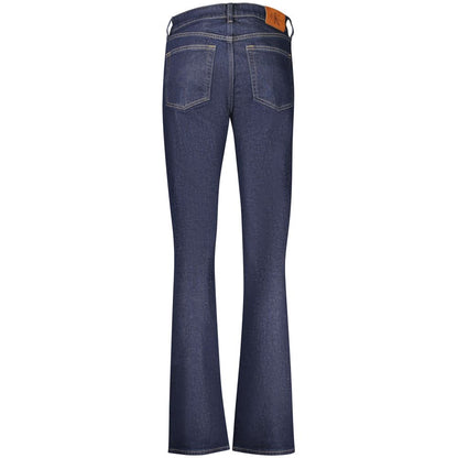 Calvin Klein Blue Cotton Jeans - Versatile Denim Style