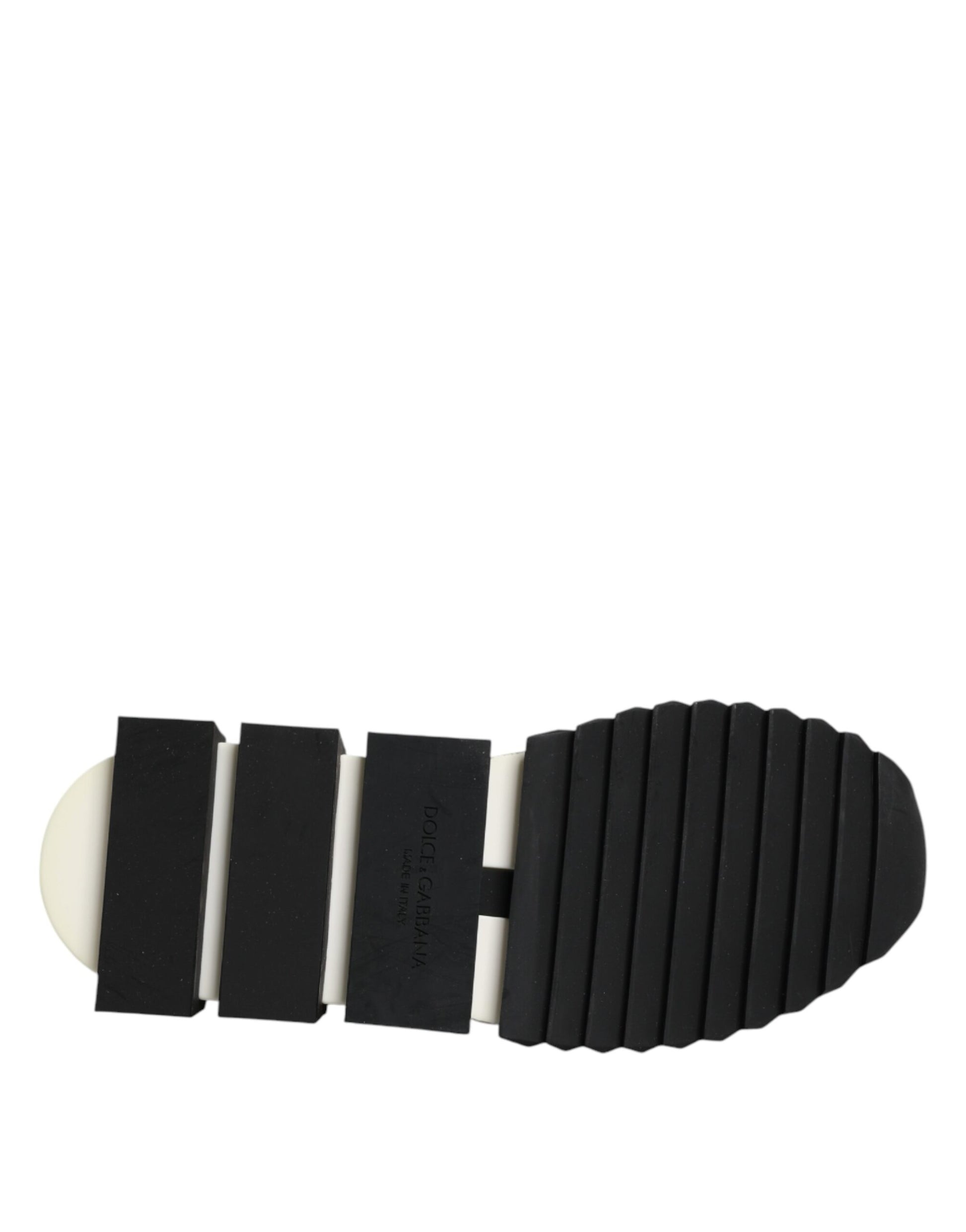 Dolce & Gabbana Black Strass Slip-On Men's Sorrento Sneakers