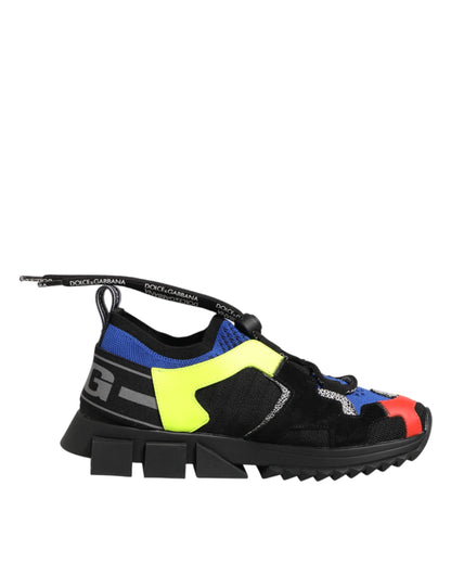 Dolce & Gabbana Multicolor Low Top Sorrento Sneakers