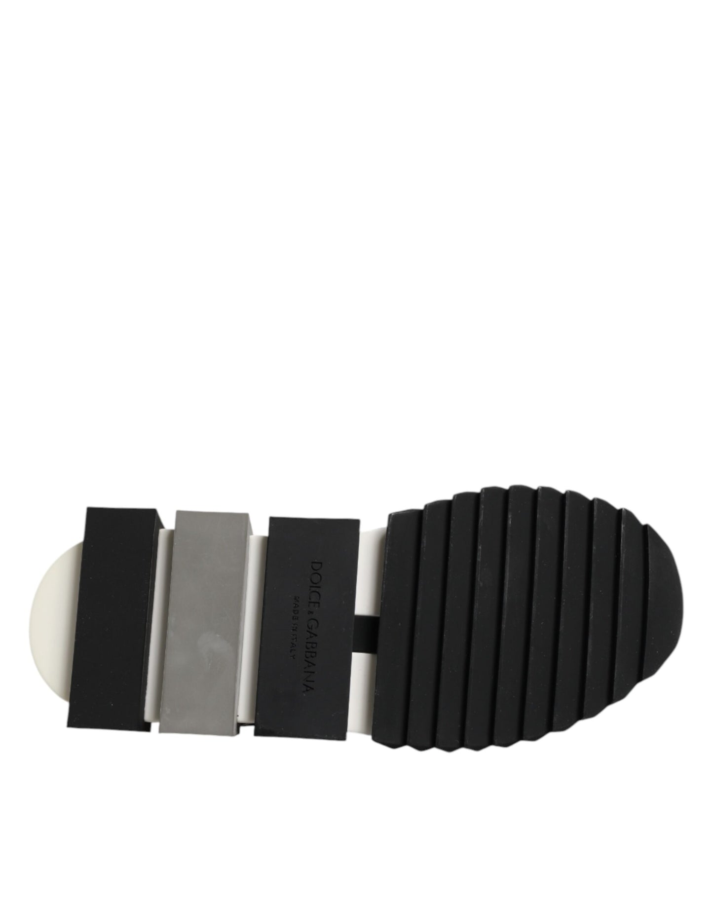 Dolce & Gabbana White Logo Low Top Sorrento Sneakers Shoes