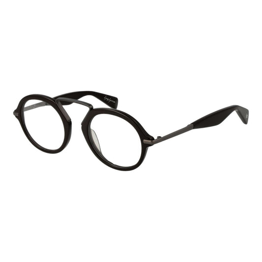 Yohji Yamamoto Men's Optical Glasses – Brown Round Frame
