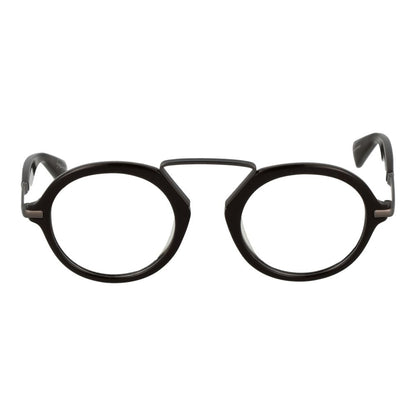 Yohji Yamamoto Men's Optical Glasses – Brown Round Frame
