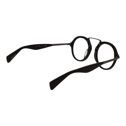 Yohji Yamamoto Men's Optical Glasses – Brown Round Frame