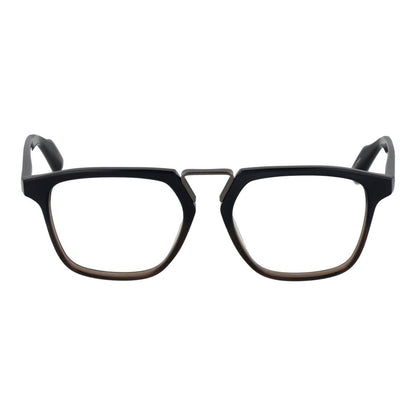 Yohji Yamamoto Men's Optical Glasses – Black Rectangular Frame