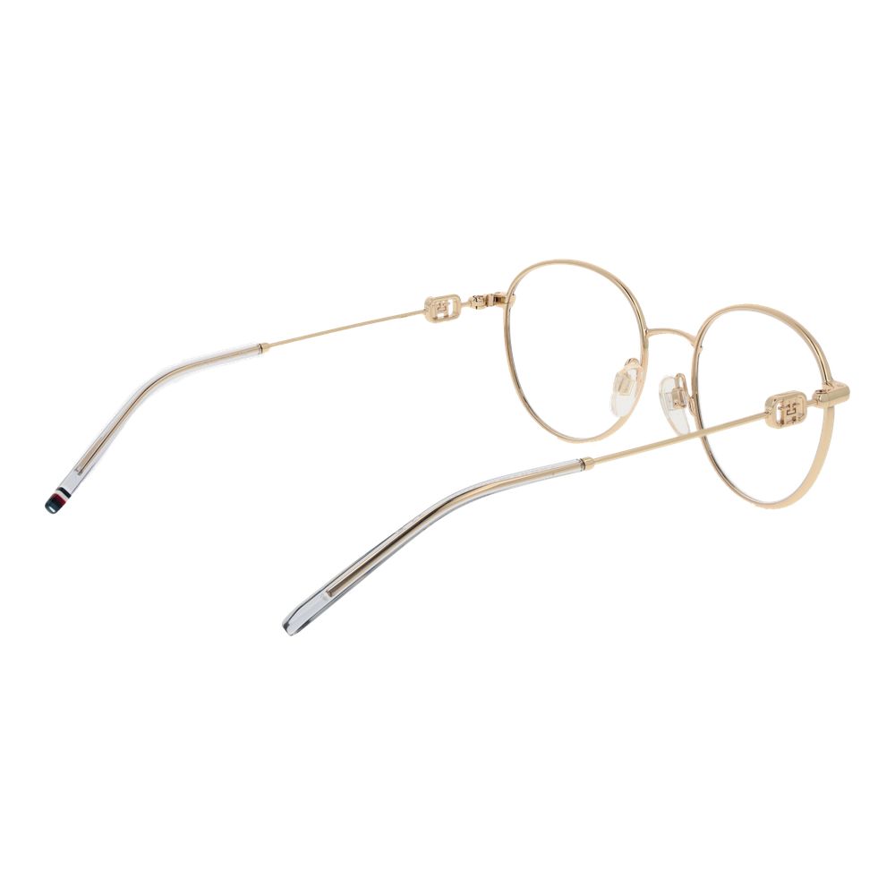 Tommy Hilfiger Women's Gold Metal Glasses – Full-Rim Frames