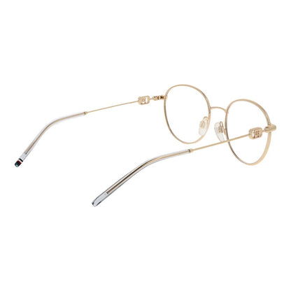 Tommy Hilfiger Women's Gold Metal Glasses – Full-Rim Frames