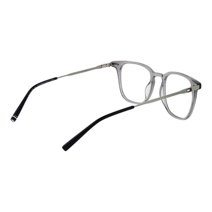 Tommy Hilfiger Men’s Optical Glasses – Grey Rectangle Frame, 50mm