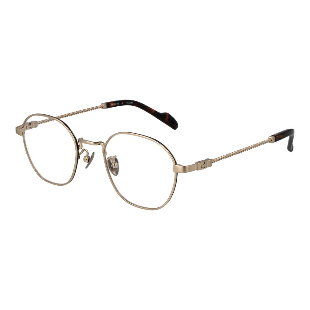 Yohji Yamamoto Women's Gold Titanium Optical Glasses