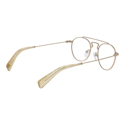 Yohji Yamamoto Men’s Gold Metal Glasses – Aviator Frames
