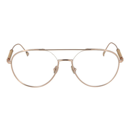 Tod's Men’s Rose Gold Metal Glasses – Aviator Frame