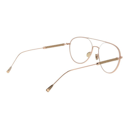 Tod's Men’s Rose Gold Metal Glasses – Aviator Frame