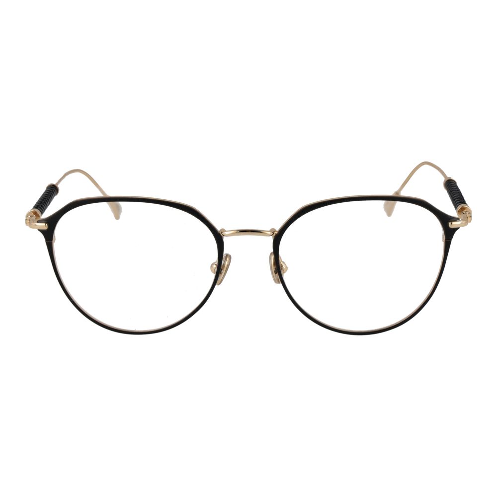 Tod's Women's Black Metal Glasses – Panto Frame