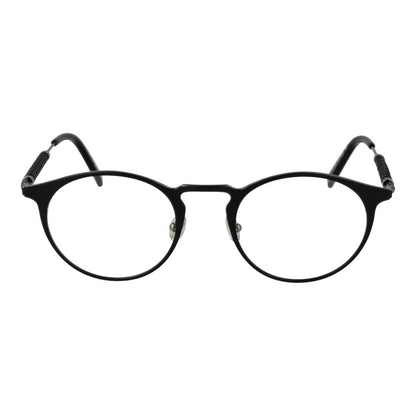 Tod's Black Metal Glasses – Stylish Panto Frame, 50mm