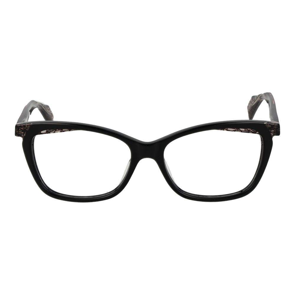 Yohji Yamamoto Women’s Optical Glasses – Black Cat Eye Frame, 54mm