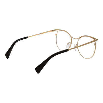 Yohji Yamamoto Women’s Gold Metal Glasses – Round Frames, 53mm