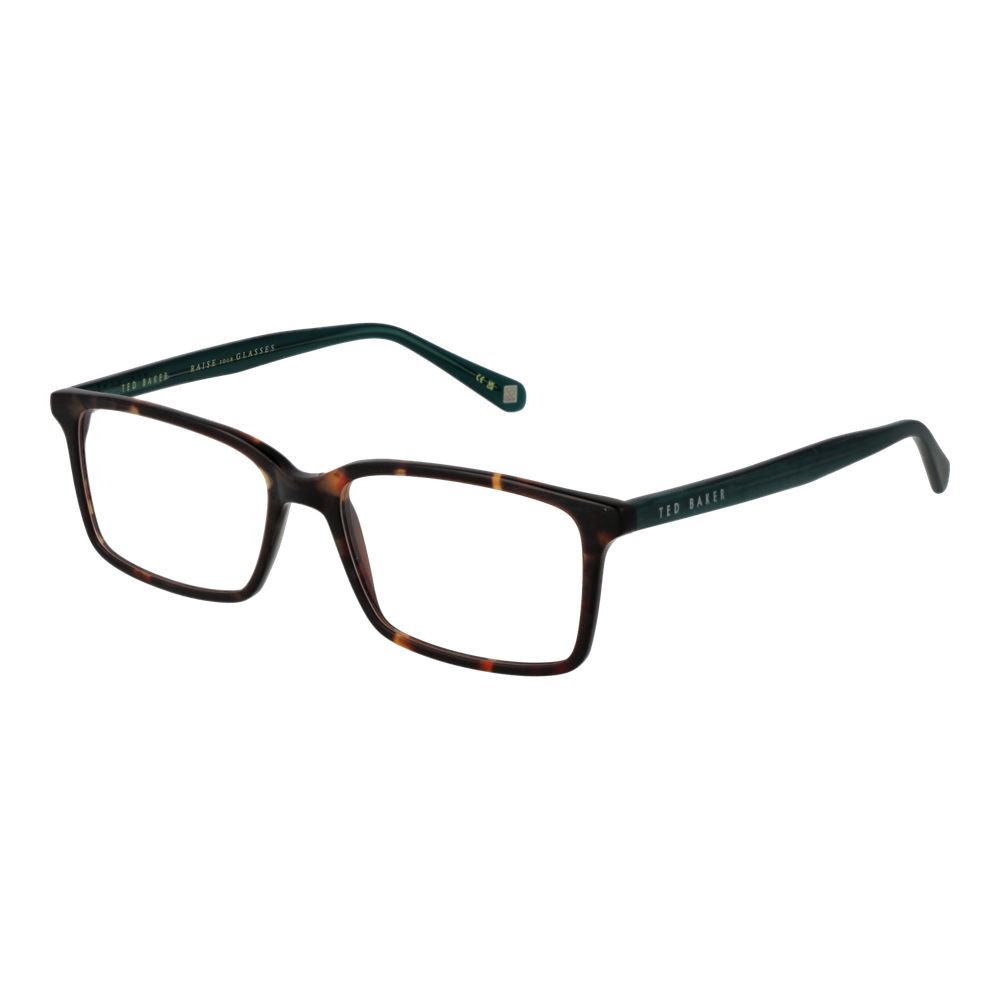 Ted Baker Men’s Optical Glasses – Brown Rectangle Frame, 52mm