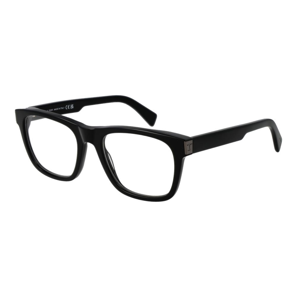 Tod's Men's Optical Glasses – Black Full-Rim Frame, 53mm
