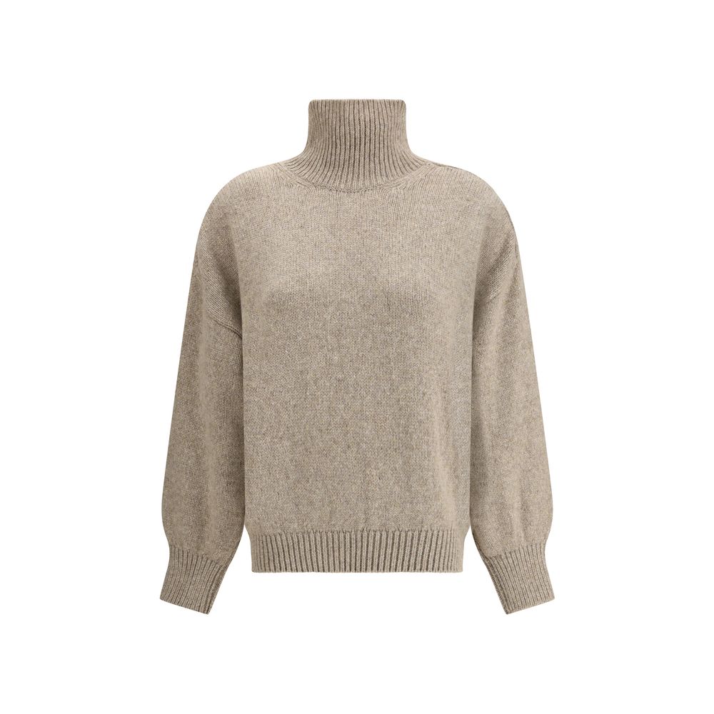 Khaite Beige Cashmere Sweater - The Willem