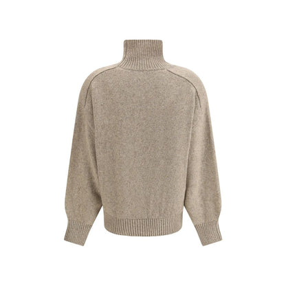 Khaite Beige Cashmere Sweater - The Willem