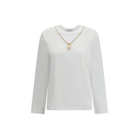 Marine Serre Trompe L’Œil Jewelry Long-Sleeve T-Shirt
