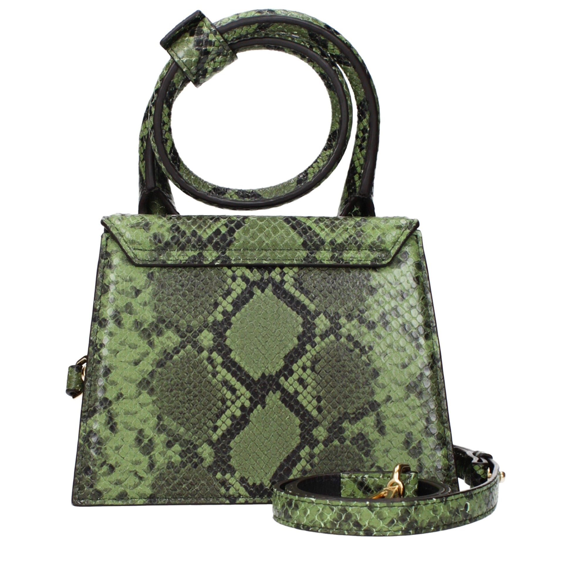 Jacquemus Green Leather Handbag