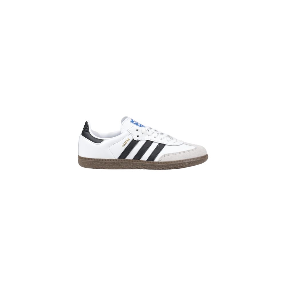 Adidas White Leather Athletic Sneakers for Women