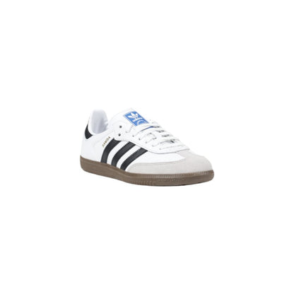 Adidas White Leather Athletic Sneakers for Women