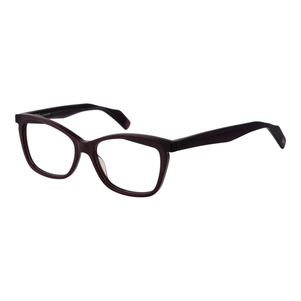 Yohji Yamamoto Women’s Optical Glasses – Brown Cat Eye Frame, 54mm