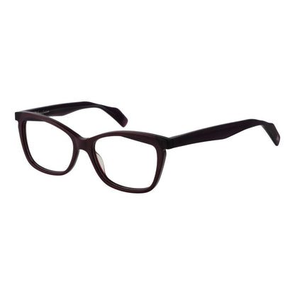 Yohji Yamamoto Women’s Optical Glasses – Brown Cat Eye Frame, 54mm