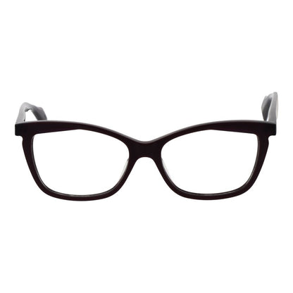 Yohji Yamamoto Women’s Optical Glasses – Brown Cat Eye Frame, 54mm