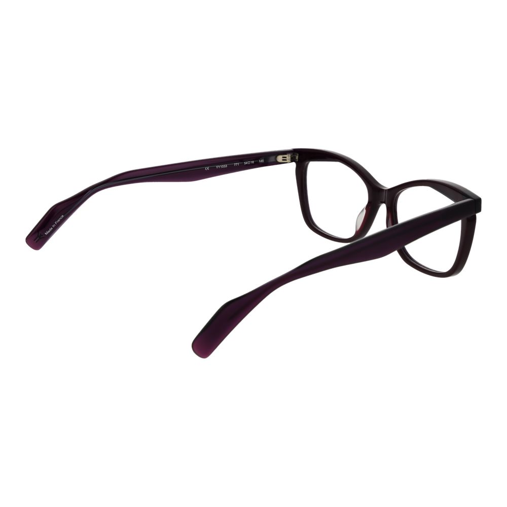 Yohji Yamamoto Women’s Optical Glasses – Brown Cat Eye Frame, 54mm