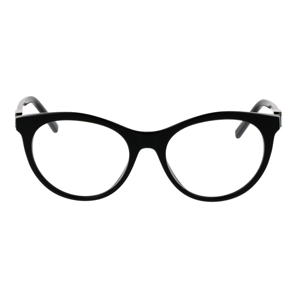 Tod's Women's Black Acetate Optical Glasses – Round Frame, 53mm