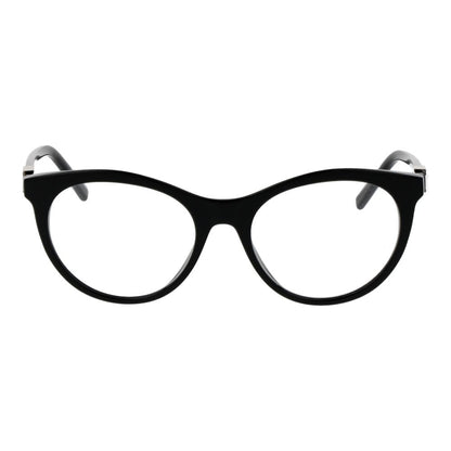 Tod's Women's Black Acetate Optical Glasses – Round Frame, 53mm