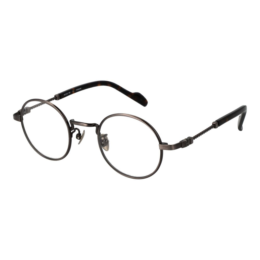 Yohji Yamamoto Women's Optical Glasses – Gunmetal Round Frames