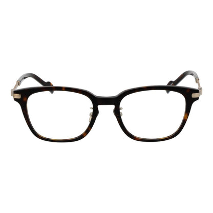 Yohji Yamamoto Unisex Brown Metal Optical Glasses – Square Frame
