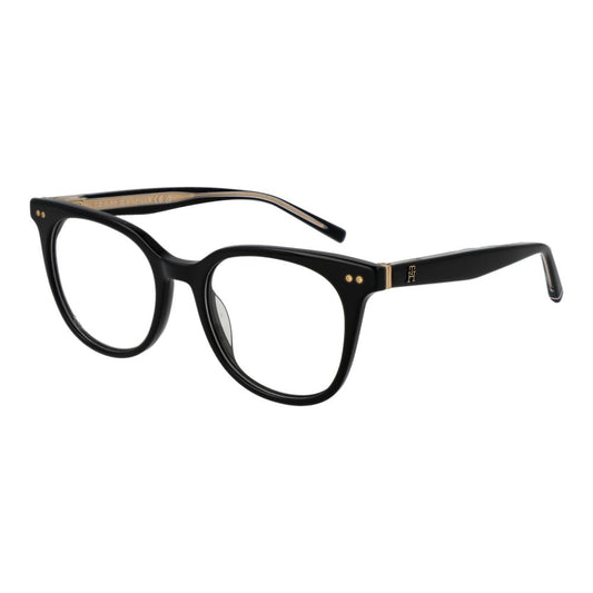 Tommy Hilfiger Women’s Optical Glasses – Black Rectangle Frame