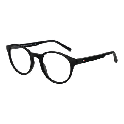 Tommy Hilfiger Unisex Black Optical Glasses – Full-Rim Frame