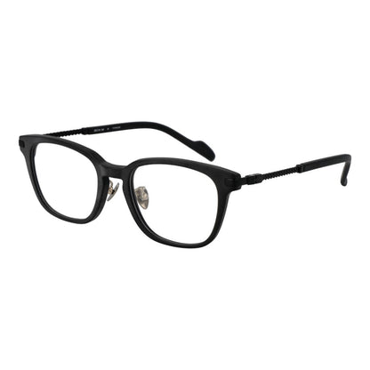 Yohji Yamamoto Unisex Black Metal Glasses – Square Frames