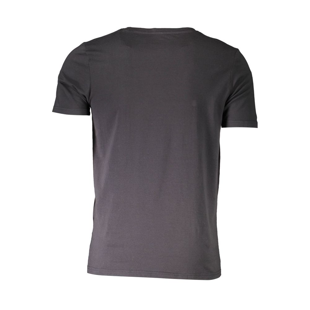 Aeronautica Militare Black Cotton Underwear Tee