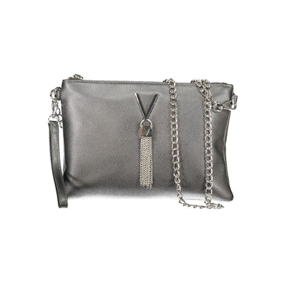Mario Valentino Gray Polyethylene Women Handbag