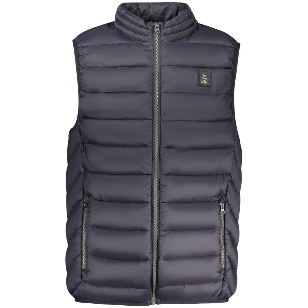 Marina Yachting Blue Sleeveless Padded Zip-Up Gilet Jacket