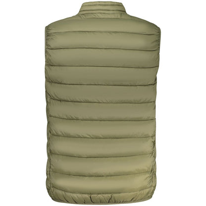 Marina Yachting Green Sleeveless Padded Zip-Up Jacket
