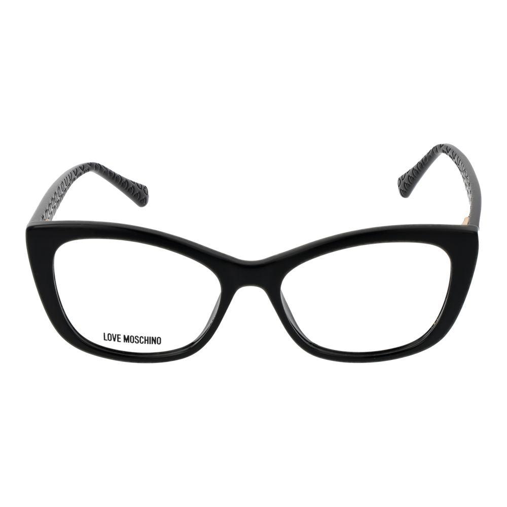 Love Moschino Women's Black Optical Glasses – Full-Rim Frame