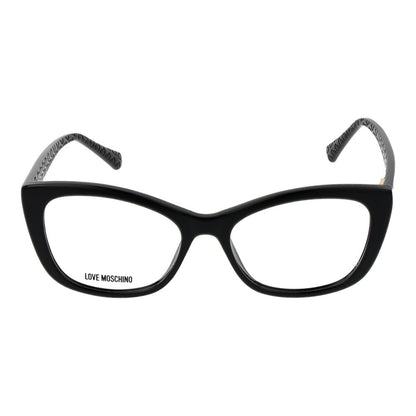 Love Moschino Women's Black Optical Glasses – Full-Rim Frame