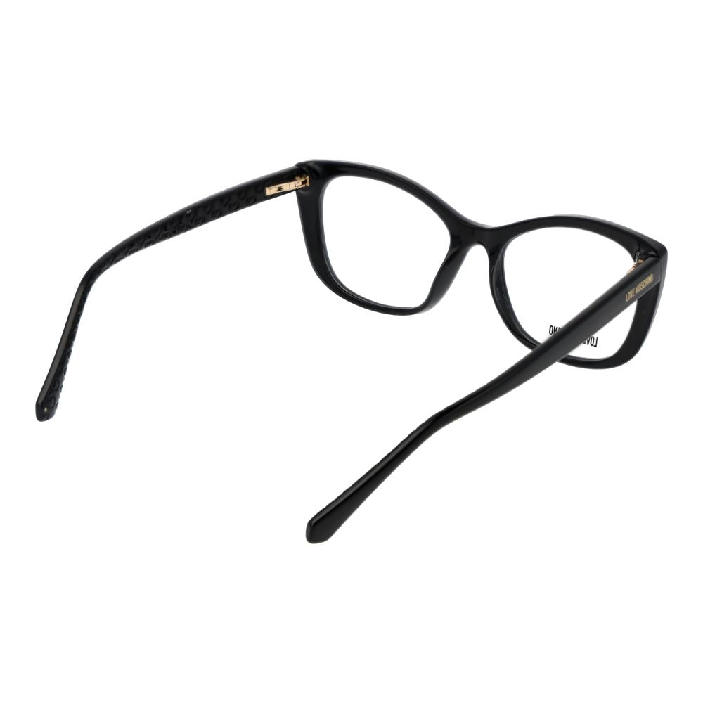 Love Moschino Women's Black Optical Glasses – Full-Rim Frame