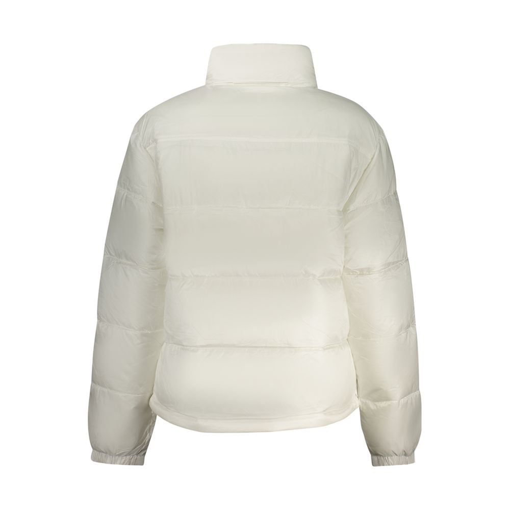 Tommy Hilfiger White Polyester Long-Sleeved Jacket